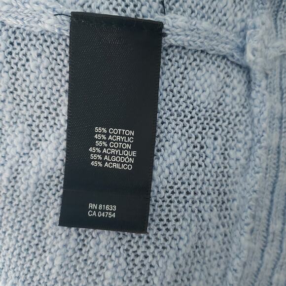 NEW Kenneth Cole Baby Blue Open Cardigan Size M - Picture 10 of 11